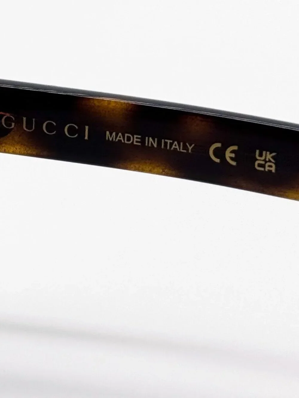 New Gucci Havana Brown Square Women Sunglasses GG0632SA 002